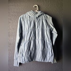 Avia Light Blue Quilted Hoodie